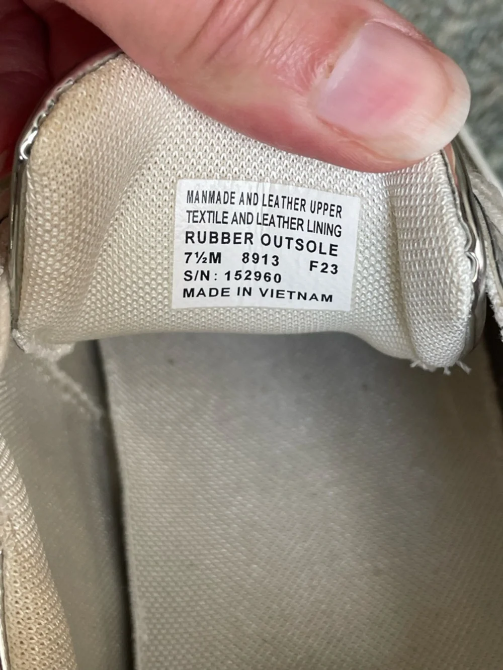 Tory Burch Clover Court Silver Sneakers Women 7.5